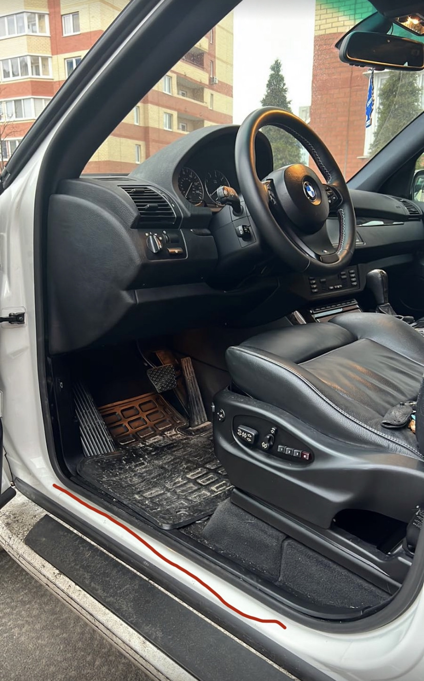 Нормальное явление, Зима, грязь — BMW X5 (E53)