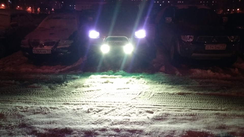 Замена ксенона и дороботка лед — Great Wall Wingle, 2,8 л, 2007 года ...