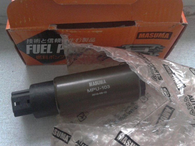 MPU103 Насос топливный Masuma 150L/h, 3kg/cm2, сетка MPU-002, carbon ...