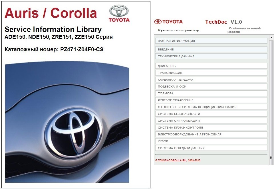 Фото в бортжурнале Toyota Auris (1G)