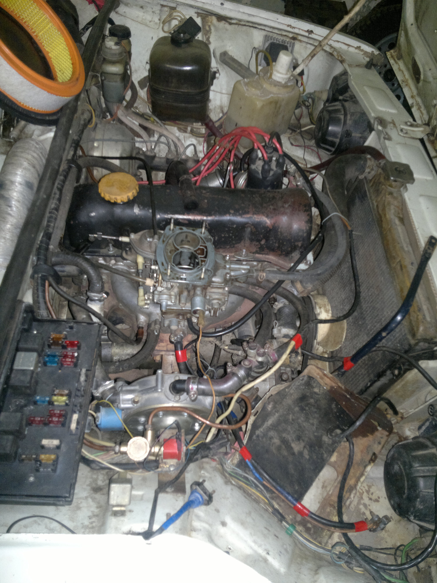 сначала перестала греть печка на холостых…и понеслась — Lada 21053, 1,6 ...