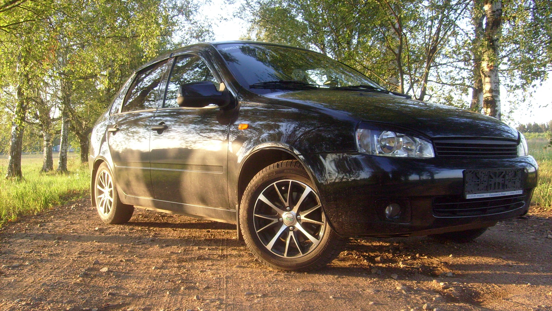 Lada Калина седан 1.4 бензиновый 2011 | Black Style на DRIVE2