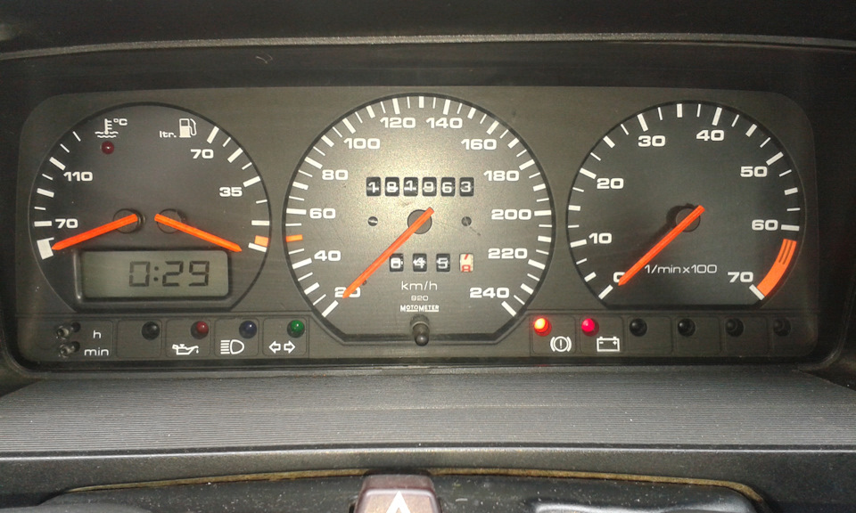 Стрелки спидометра. — Volkswagen Passat B3, 1,8 л, 1990 года | своими ...