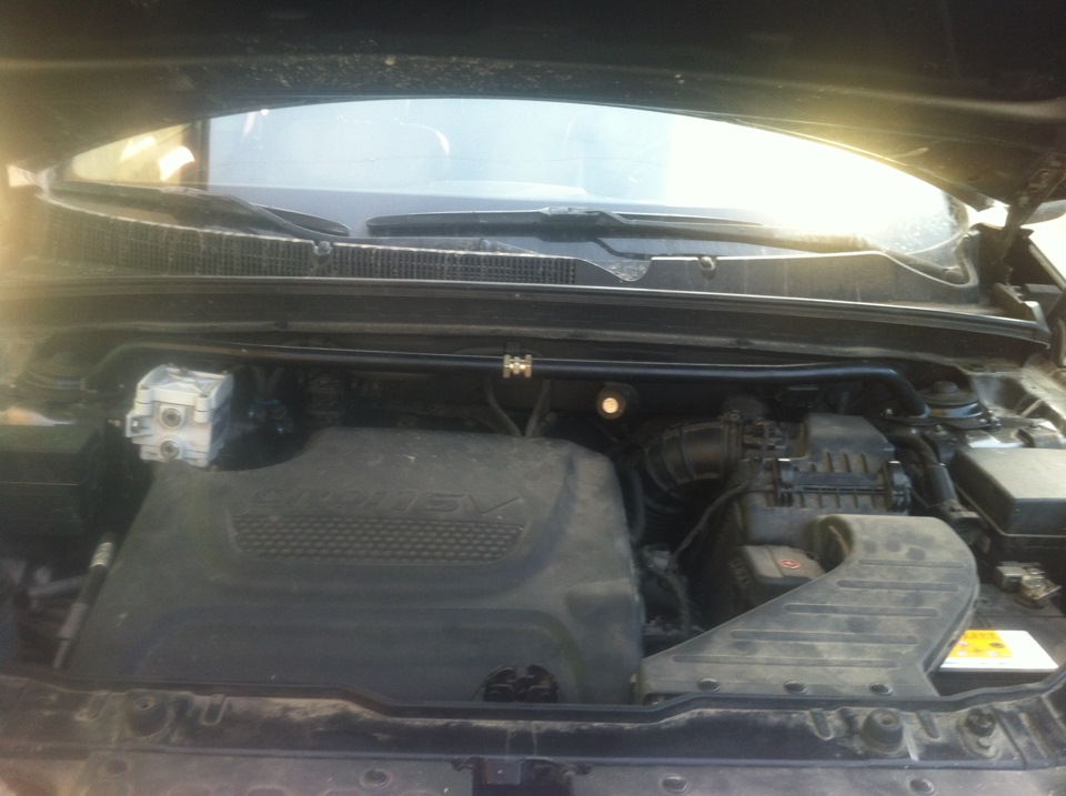 Распорка ПОЛИГОН — KIA Sorento (2G), 2,2 л, 2009 года | тюнинг | DRIVE2