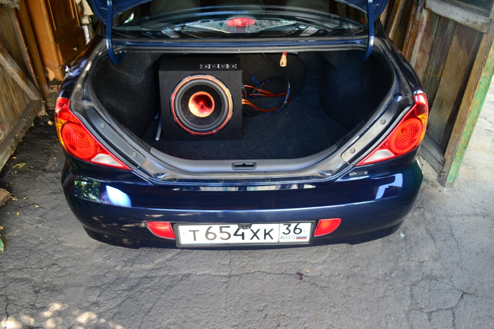 Накладка багажника в карпет — KIA Spectra, 1,6 л, 2008 года | стайлинг ...