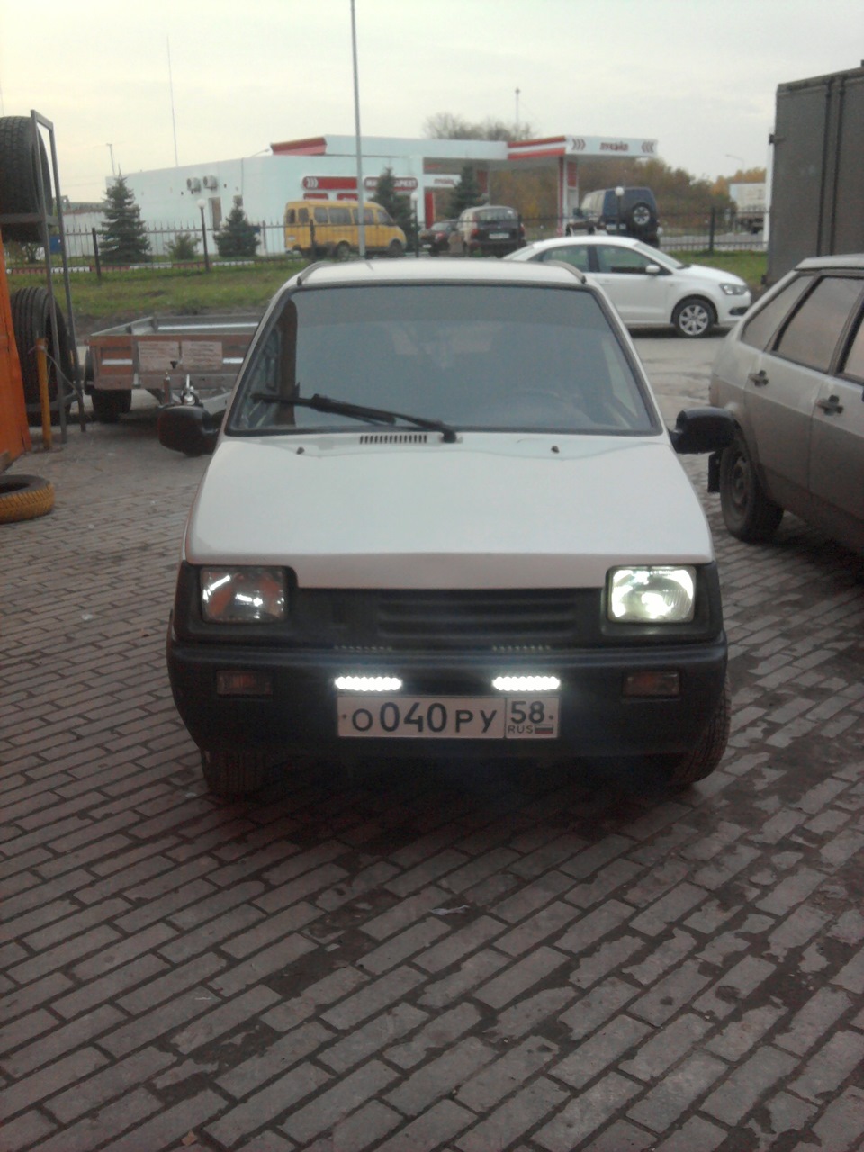 Установка ходовых огней + замена лампочек в габаритах — Lada 11113 Ока ...