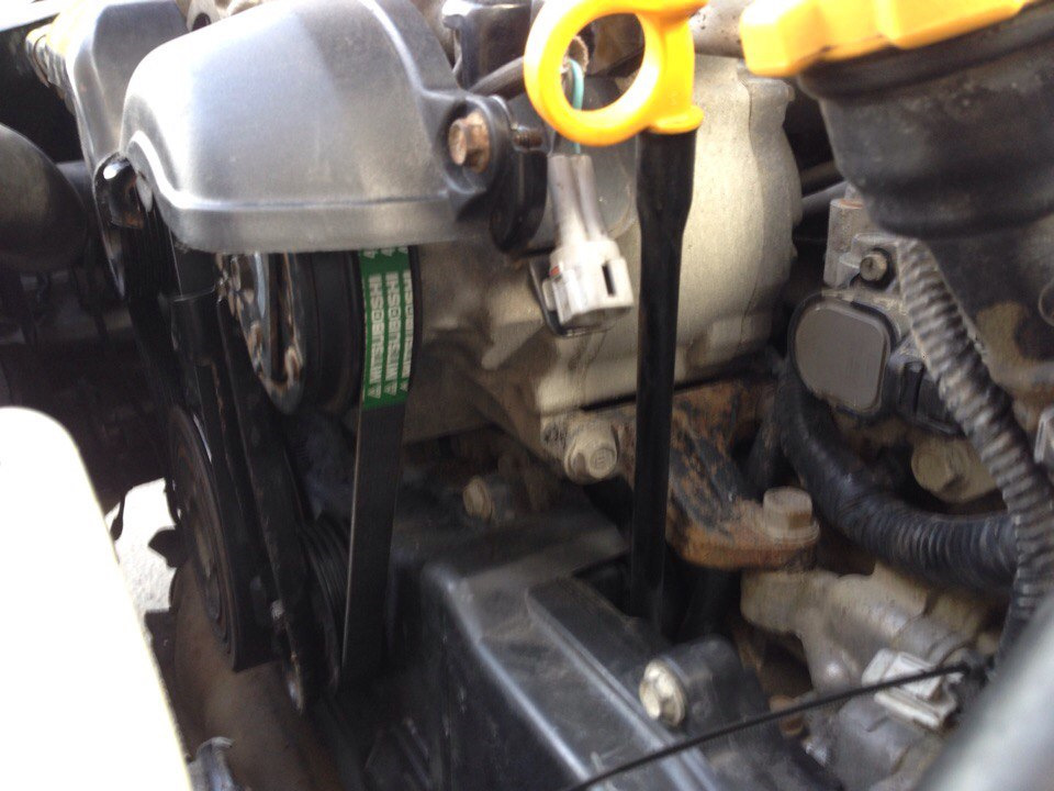 Компрессор кондиционера. Часть1.Заклинило ролик кондиционера — Subaru ...