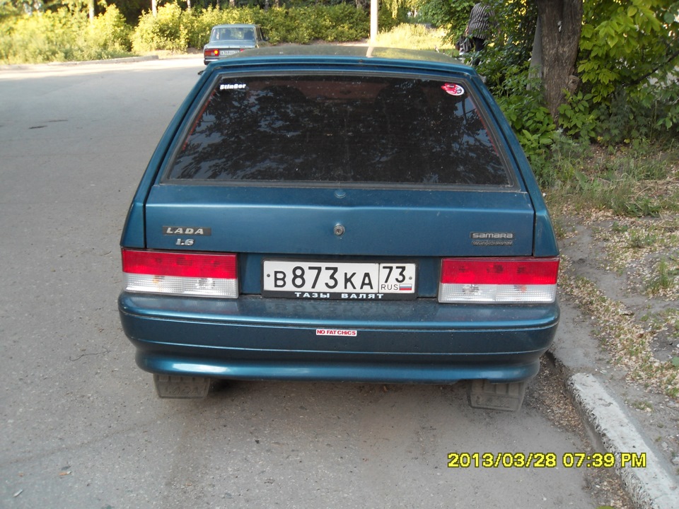 Задние фонари — Lada 2114, 1,5 л, 2005 года | тюнинг | DRIVE2