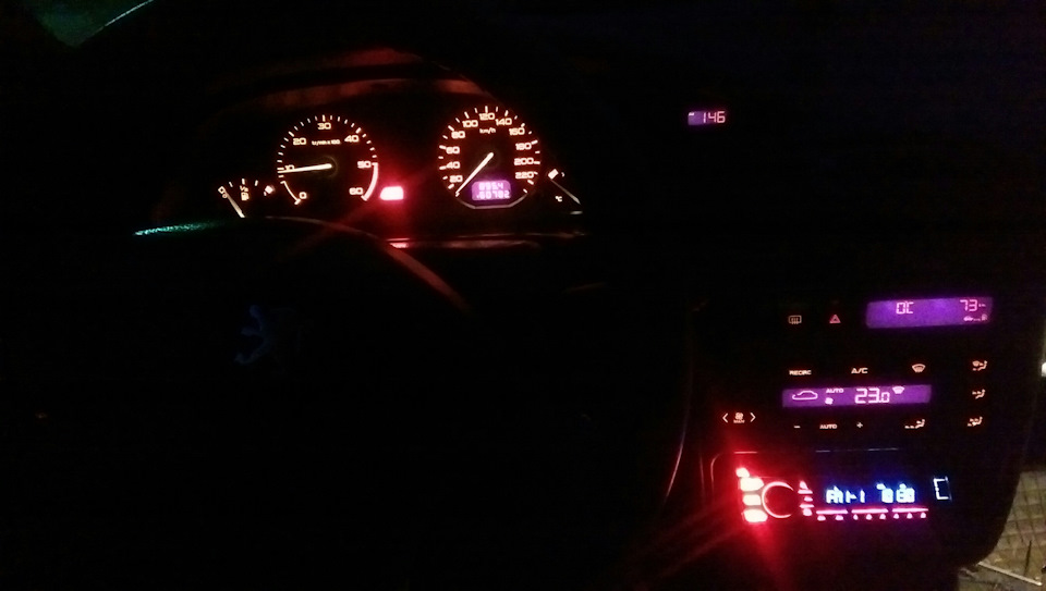 Климат контроль вместо кнопки кондиционера — Peugeot 406, 1,9 л, 1999 ...