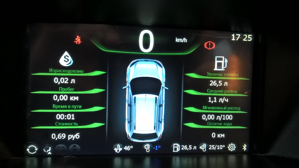 Допиливаем SingleMenu: новый вид бортового компьютера. — Lada Калина 2 ...