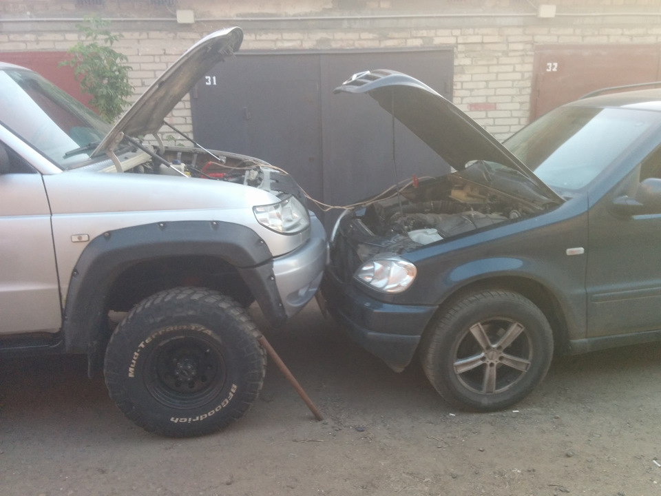 Уэй патрик прикурит дашь? Пока из малдовы через сочи, дагестан эхал, гэнэратор от джигули паставили, аккамулятор нассали, тры раза сгорел, два утанул и перевернулса, тепер нэ бит нэ крашен! — УАЗ Patriot