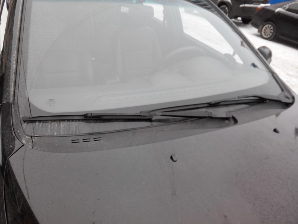 Поменял щетки стеклоочистители — Geely Emgrand EC7 RV, 1,8 л, 2013 года ...