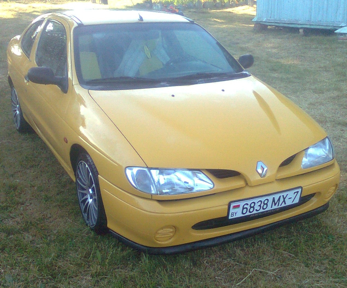 Номерные знаки — Renault Megane Coupe, 1,6 л, 1998 года | покупка машины |  DRIVE2