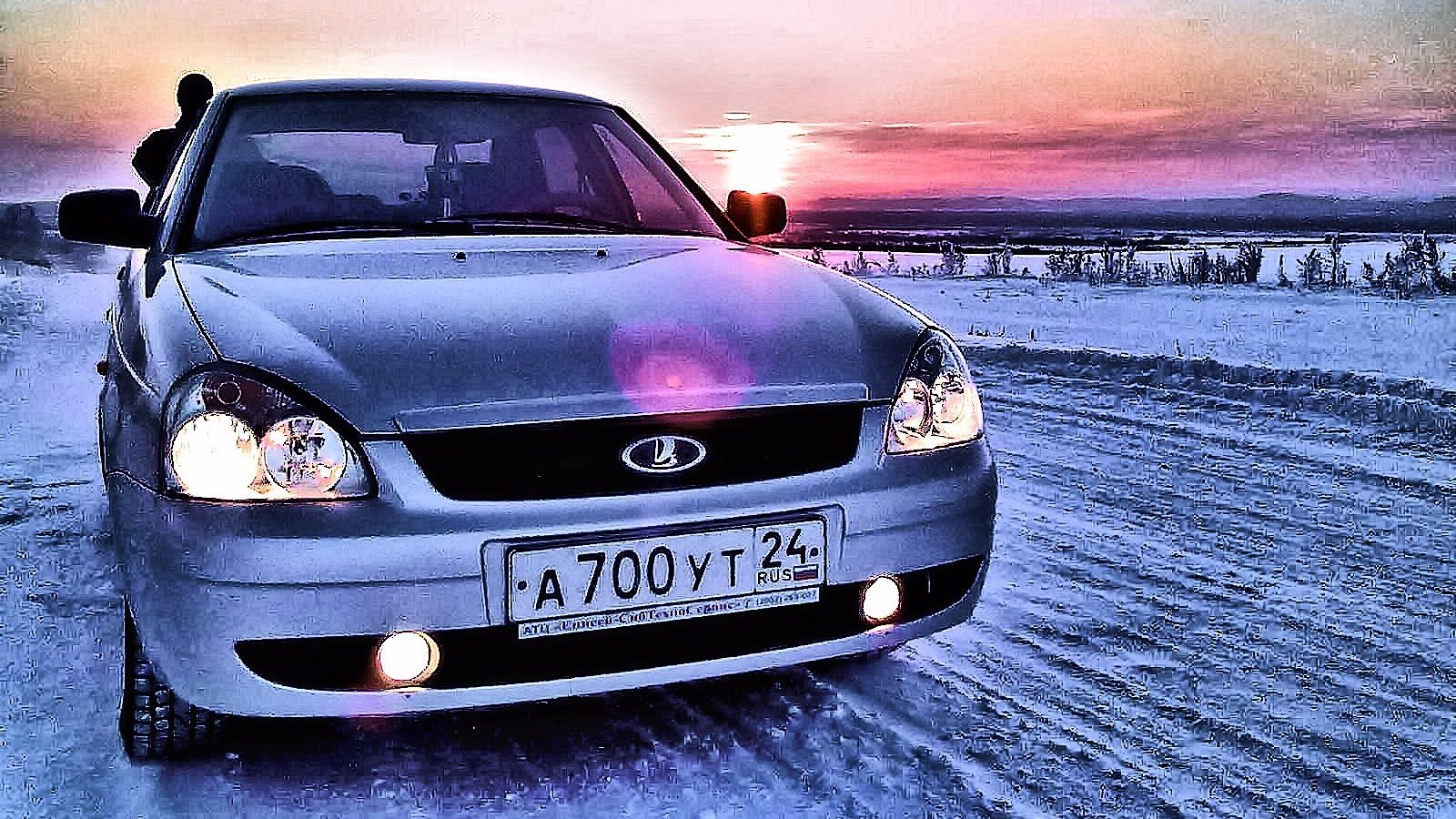 Lada Приора седан 1.6 бензиновый 2009 | Silver from Minusinsk на DRIVE2