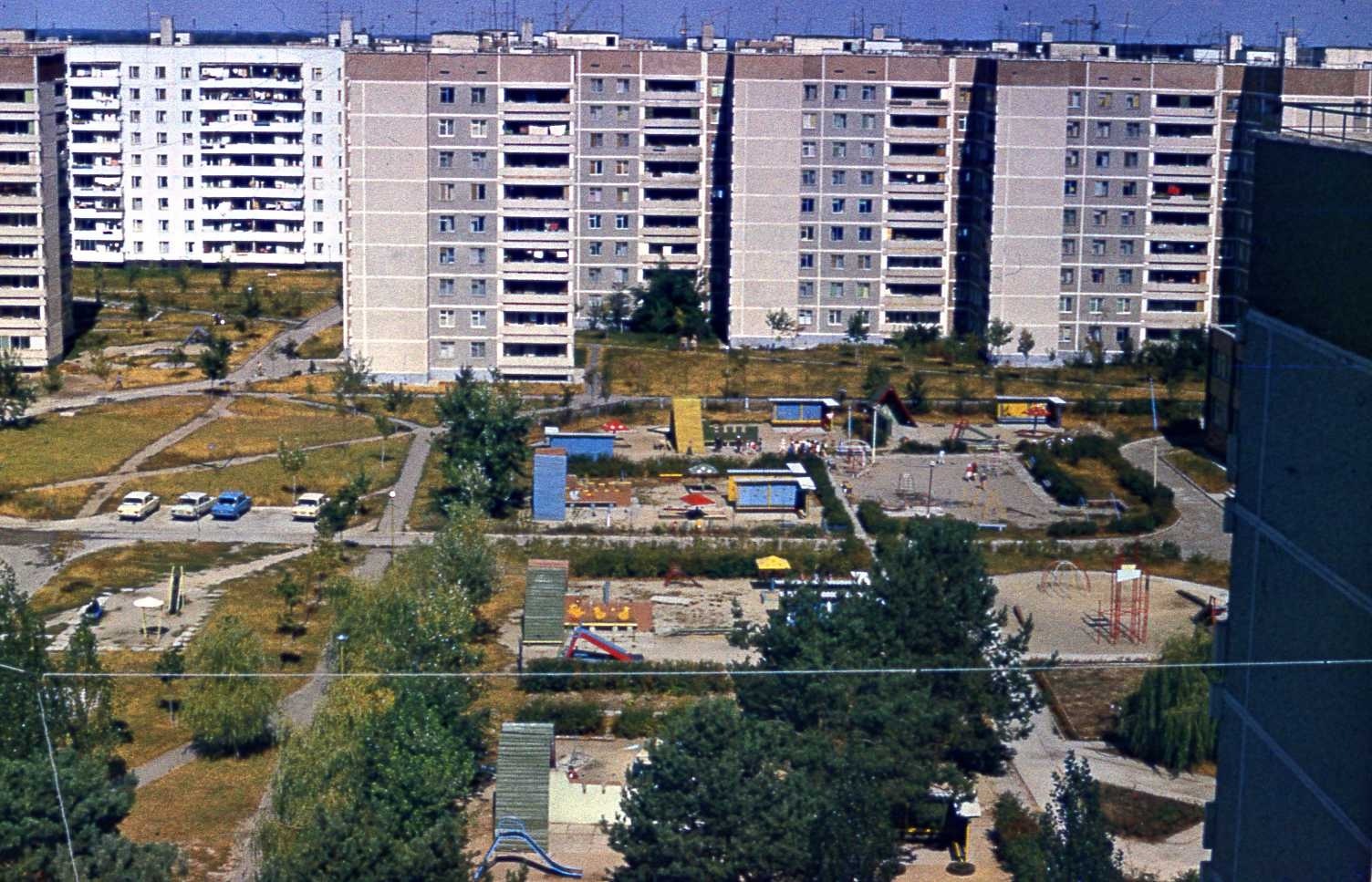 Город Чернобыль до катастрофы