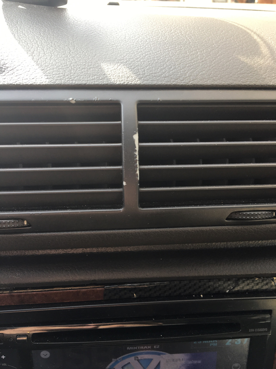 Дефлектор приборной панели — Volkswagen Passat B5, 2 л, 2005 года ...