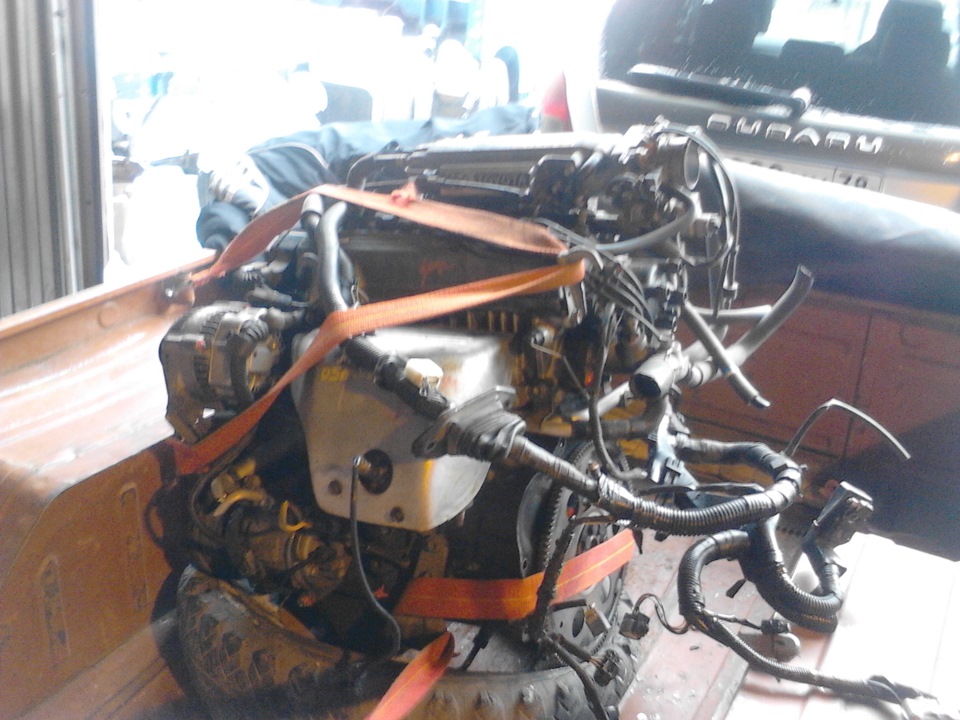 замена движка))) — Toyota Camry (V40), 1,8 л, 1995 года | своими руками ...