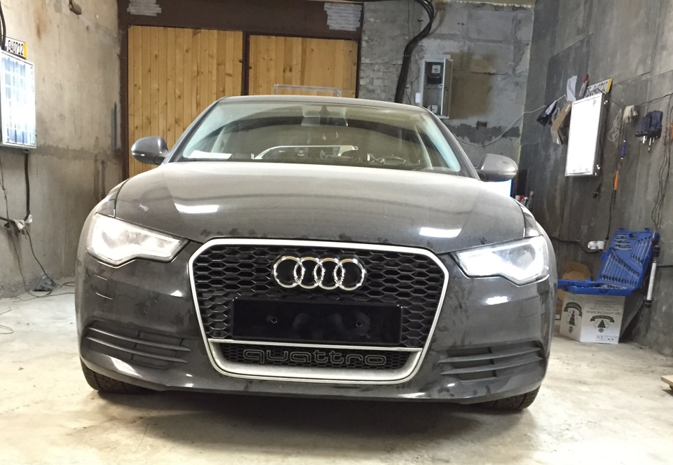 Audi a6 Emerald Chrome