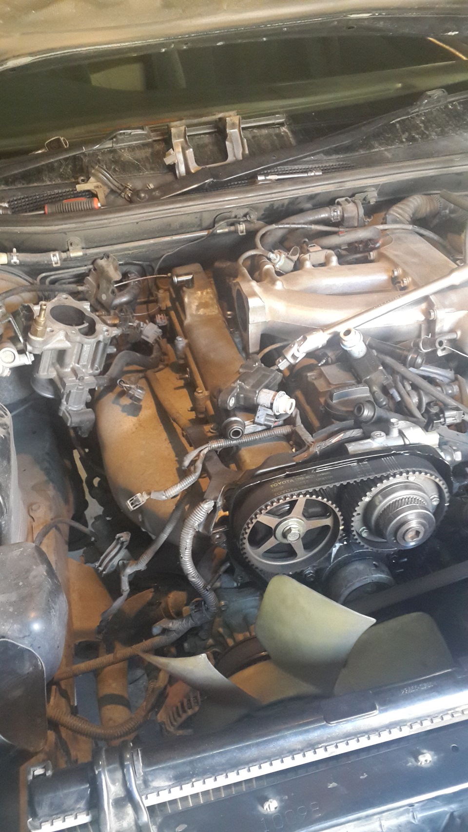 Ремонт муфты VVTI, замена свечей, чистка дросселя. — Toyota Chaser (100 ...