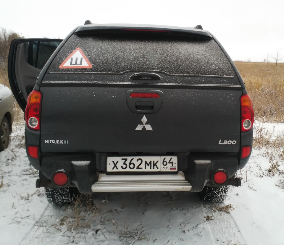 Переобулся в зимние шины — Mitsubishi L200 (4G), 2,5 л, 2010 года ...