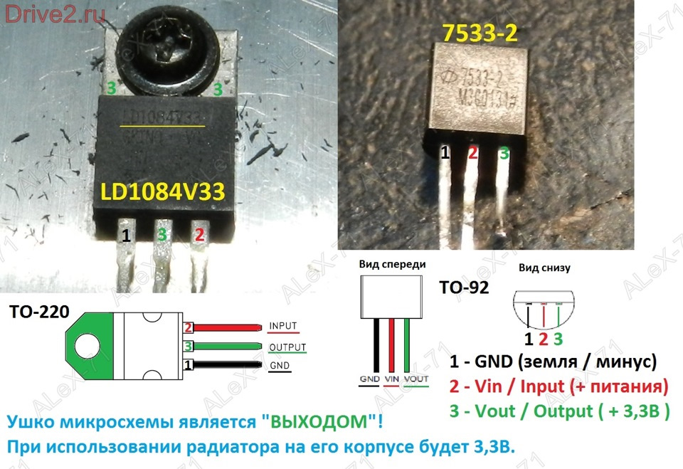 kia7805 транзистор характеристики