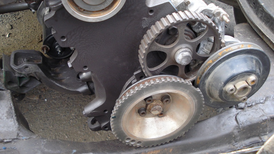 Установка реперного диска. — Москвич 2141, 1,8 л, 1996 года | тюнинг ...