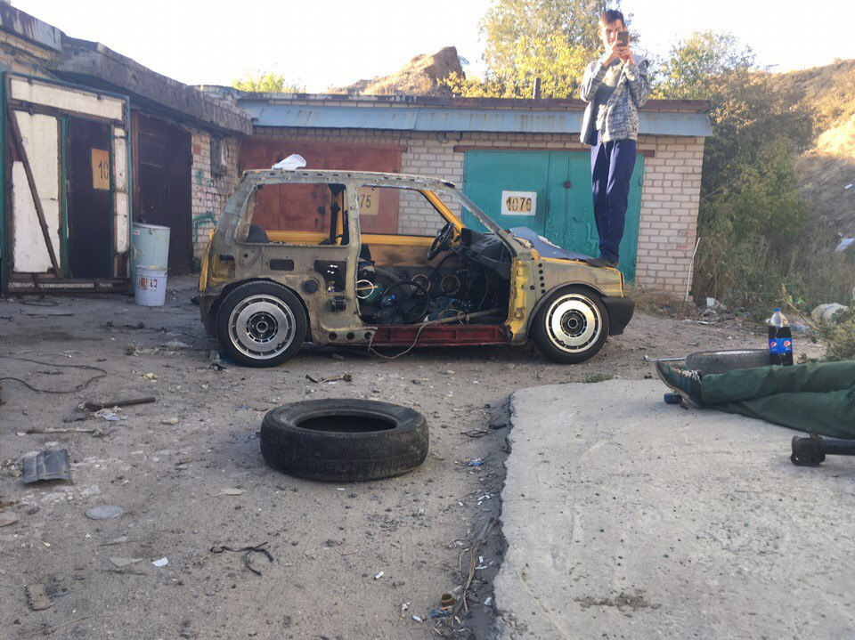 Диски от Nissan Skyline на Оке — КАМАЗ 11113 Ока, 0,8 л, 2004 года ...