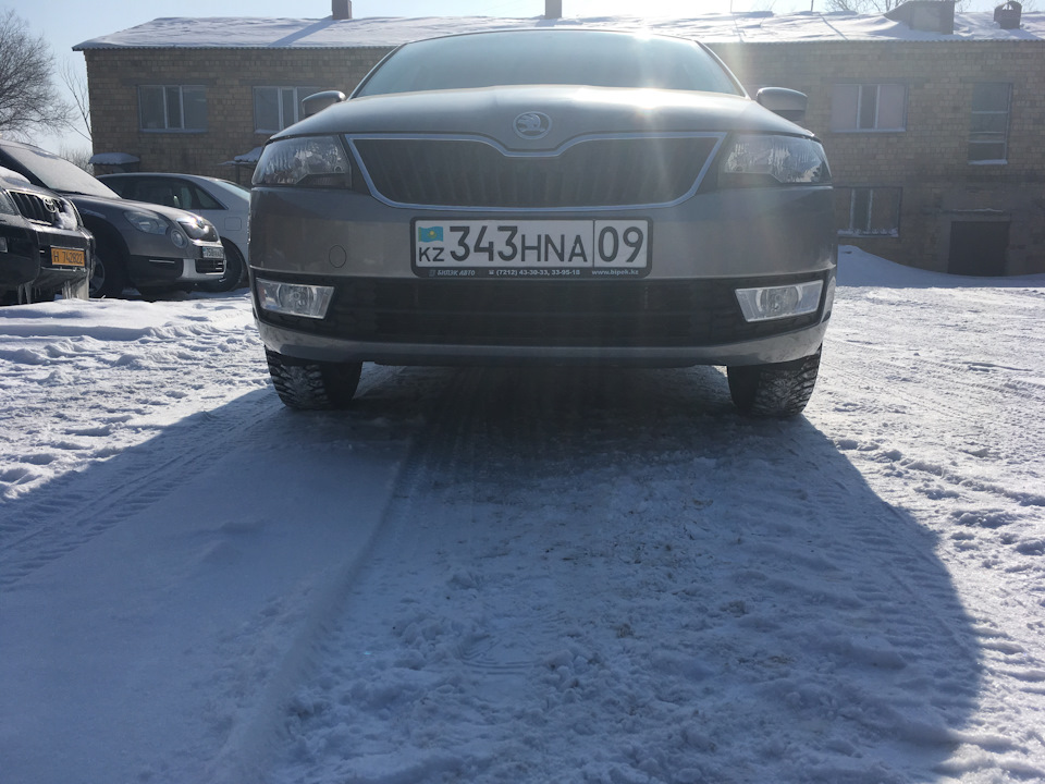 №10 Ходовая и клиренс — Skoda Rapid (1G), 1,4 л, 2013 года | визит на ...