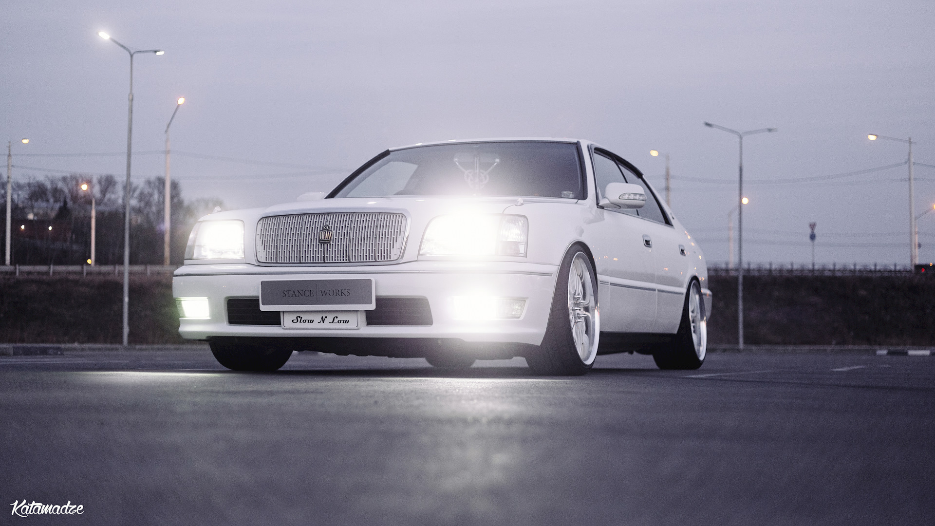 Toyota Crown s200 stance