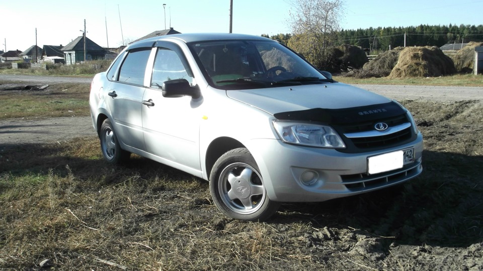 Не большой тюнинг с aliexpress (Габариты и ДХО) — Lada Гранта, 1,6 л ...