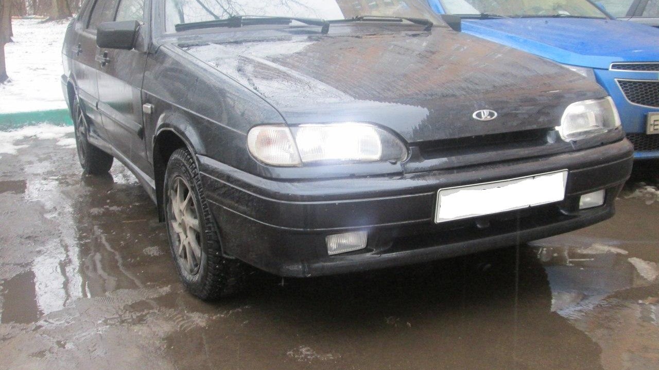 Lada 2115 1.6 бензиновый 2008 | Чёрненькая 15 шка ) на DRIVE2