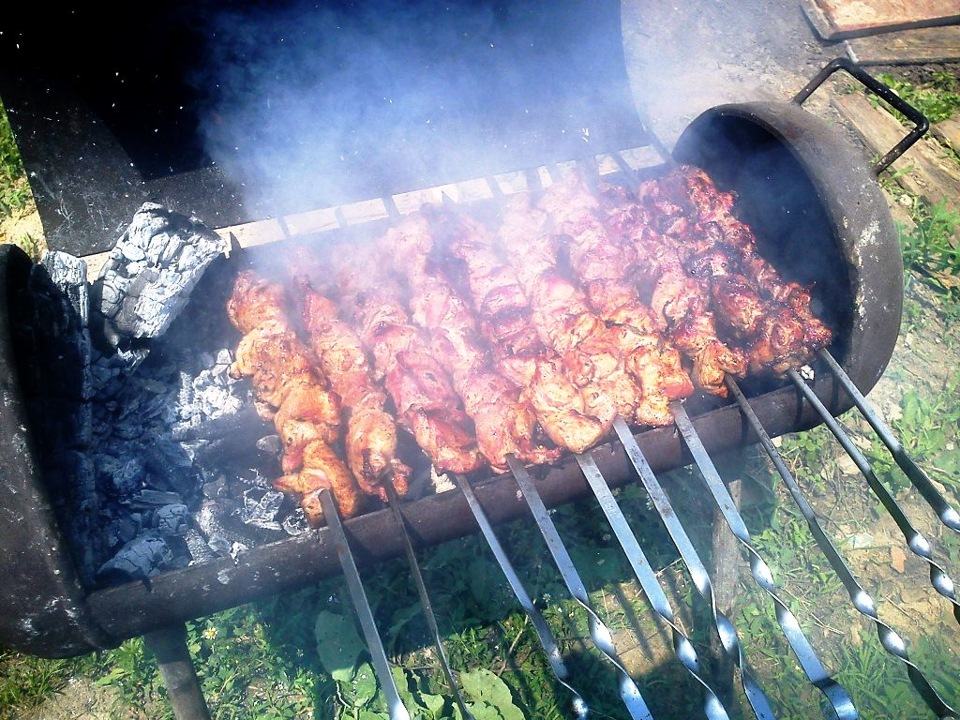 Шашлыки на мангале фото в живую