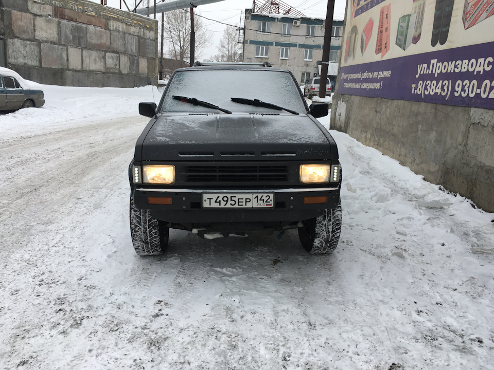 Габариты и повороты — Nissan Pathfinder (1G), 3,3 л., 1989 года ...