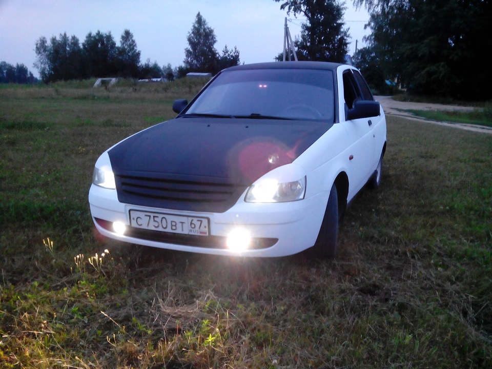 винил — Lada Приора седан, 1,6 л, 2008 года | стайлинг | DRIVE2
