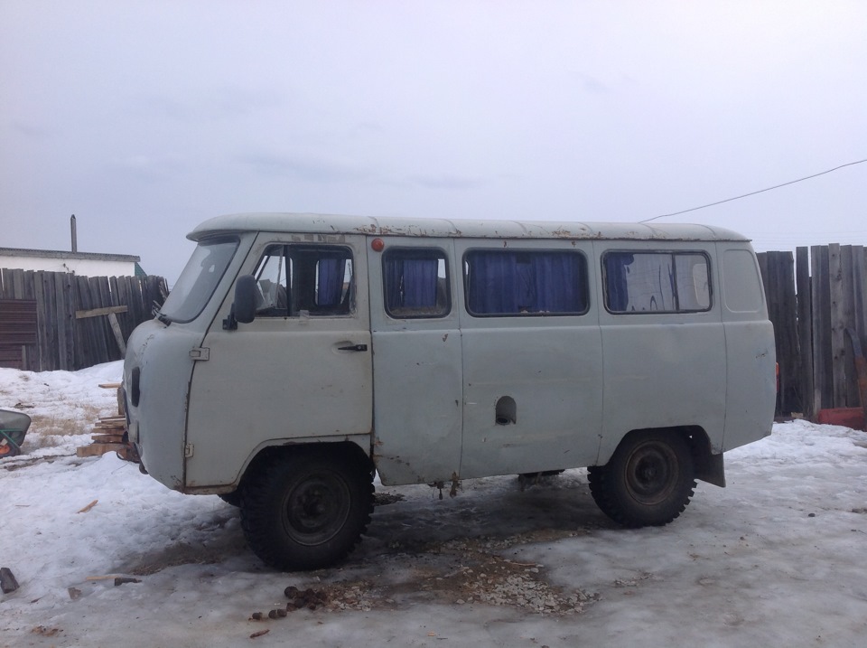 Выгнал из гаража скоро начнутся переделки — УАЗ 2206, 2,9 л, 2004 года ...