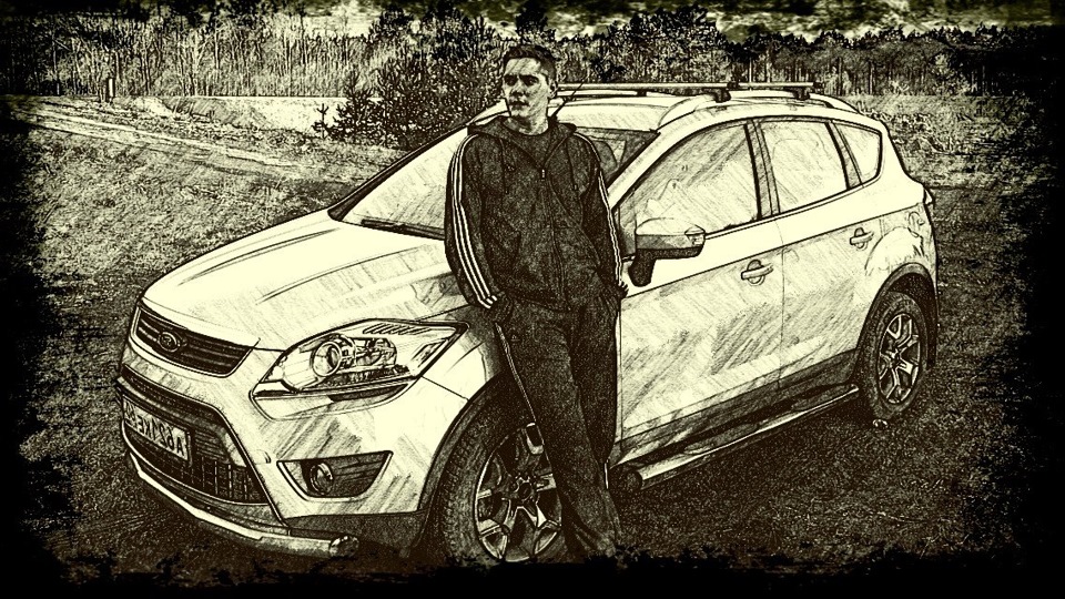 Ford kuga рисунок