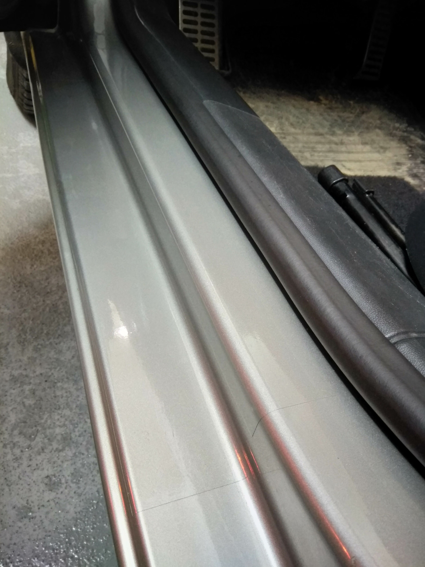 Пленка на пороги — Skoda Octavia Combi A5 Mk2, 1,6 л, 2012 года ...