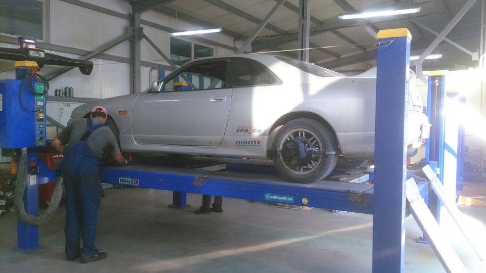 20. Развал схождение после замены рулевых тяг и наконечников. — Nissan ...