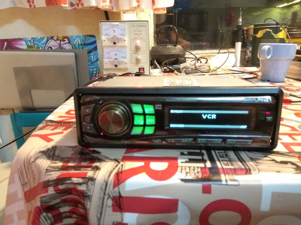 Alpine cda 9854r как подключить usb