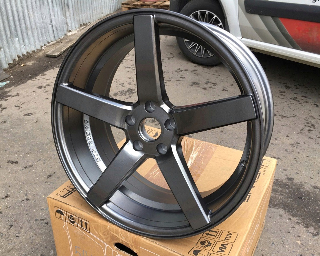 Vossen cv3 графит на авто