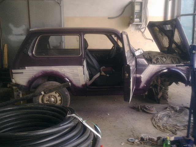 Облился, или как избавиться от рыжиков… — Lada 4x4 3D, 1,7 л, 2004 года ...