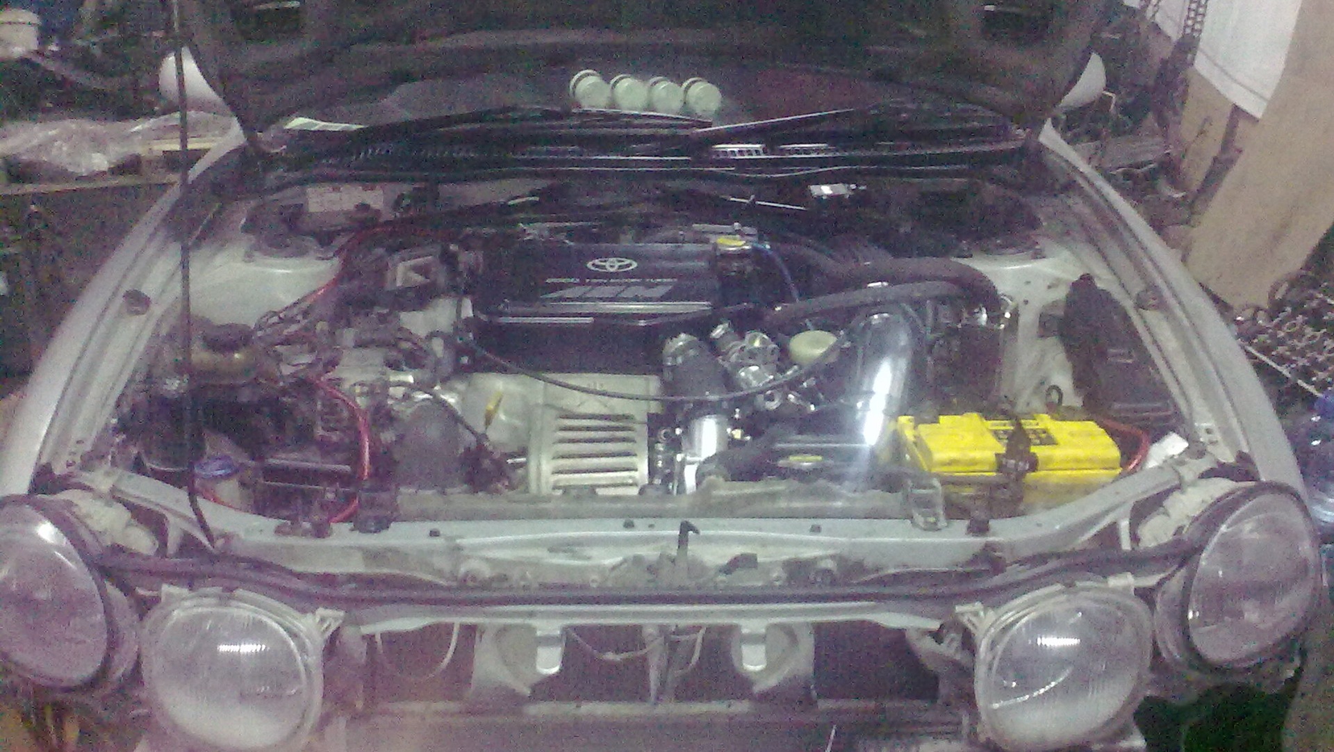 Installed a new turbine  - Toyota Celica 20 L 1995