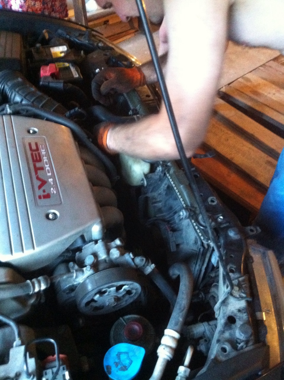 Пришла пора отремонтировать кондиционер! — Honda Accord (7G), 2,4 л ...