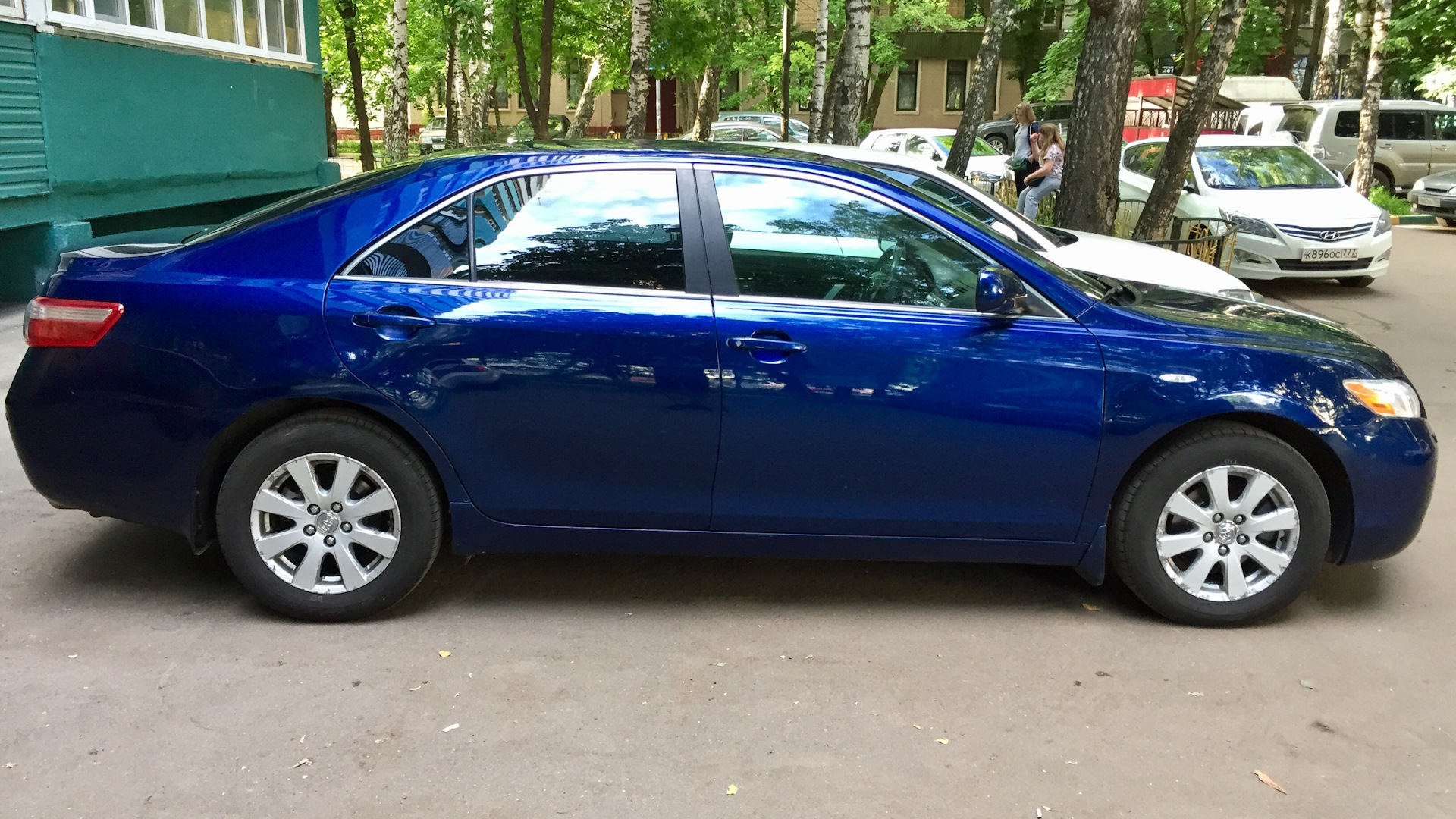 Toyota Camry (XV40) 2.4 бензиновый 2008 | теперь синяя на DRIVE2