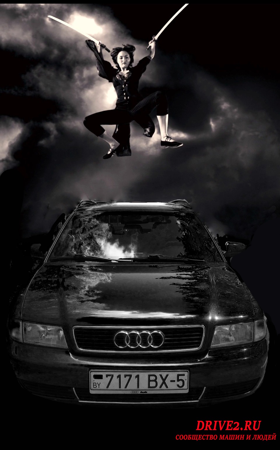 Игры разума 2. Фотошоп — Audi A4 (B5), 1,8 л, 1998 года | фотография ...