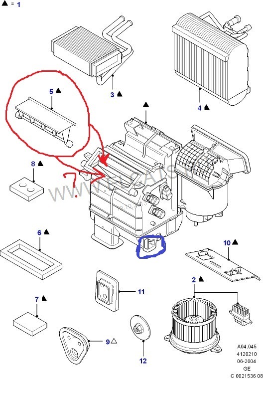 Печка форд транзит схема. Форд Транзит схема заслонок отопителя. Вакуумная заслонка печки Форд Транзит 2012 года.