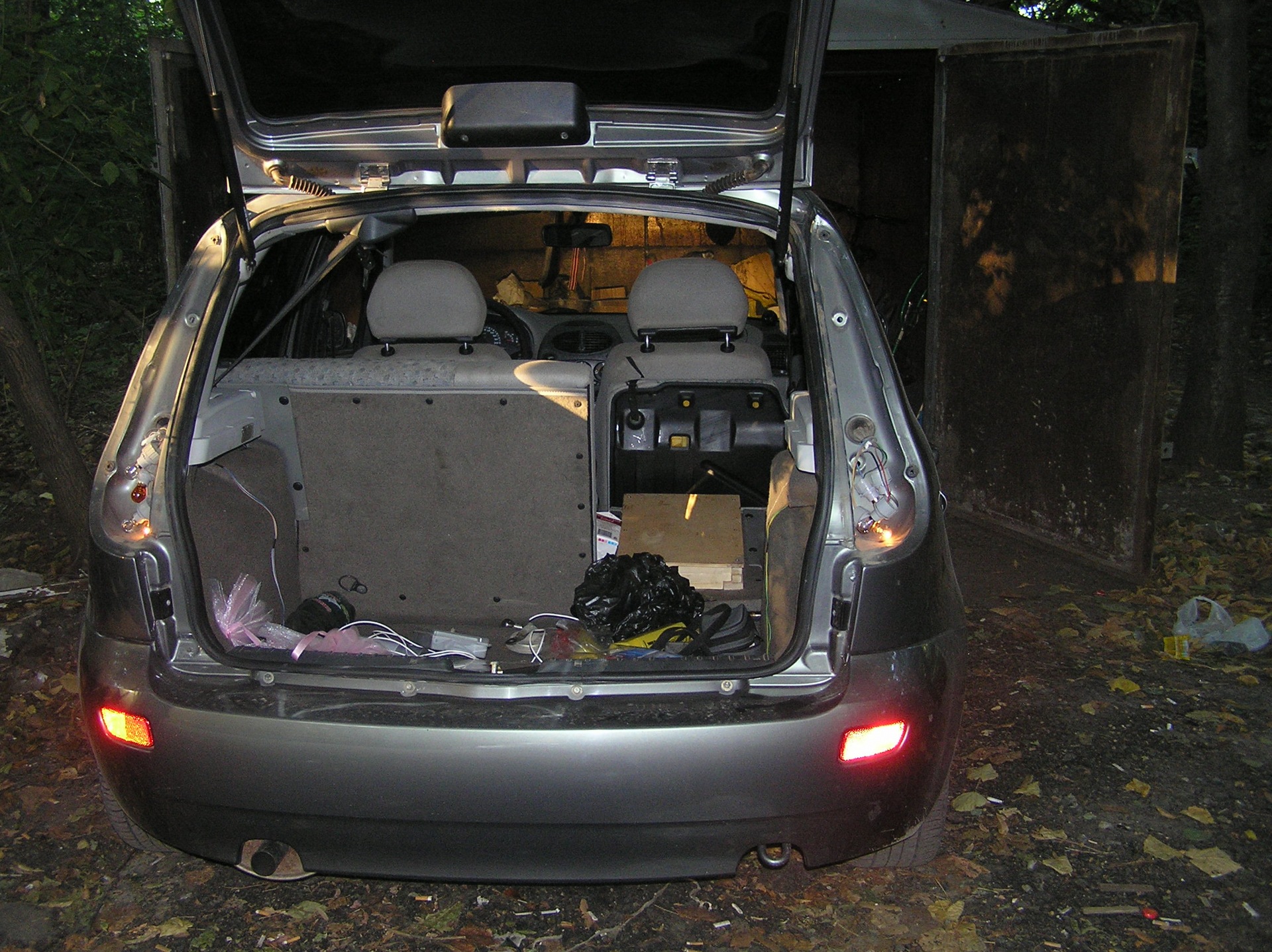 Задули задние фары + повторители + повторители — Lada Калина Хэтчбек ...