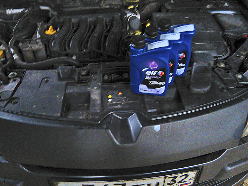 3л Elf Tranself NFJ 75W-80 — Renault Megane III