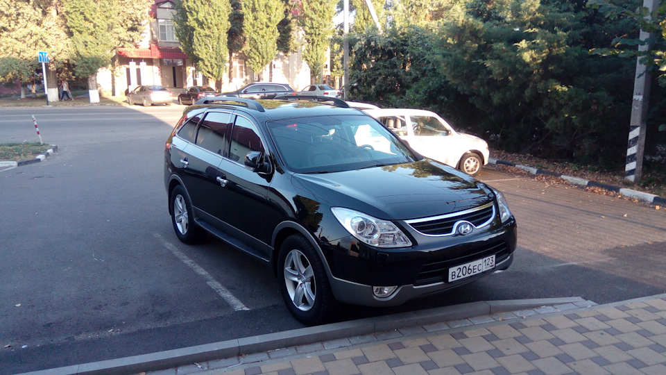 Hyundai ix55 3.0 дизельный 2011 | Черный бегемот на DRIVE2