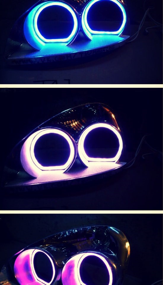 "Ангельские глазки" — Lada Приора седан, 1,6 л, 2015 года | тюнинг | DRIVE2